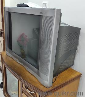 Onida TV. Remote is available.