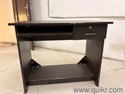 Office Furniture Set - Wooden Computer Tables & Adjustable Chairs