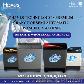 Shop for top-rated semi-automatic washing machines at the best prices from our trusted B2B home appliance supplier.