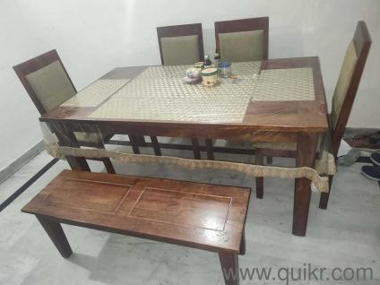 Wooden Dining Table(6seater) Brand new condition