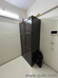 Wooden Wardrobe with Lockers and shelf