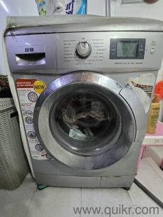 IFB 8 kg Fully-Automatic Front Loading Washing Machine (Senator Aqua SX, Silver, Inbuilt heater in excellent working condition 