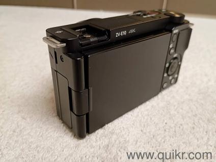 New and Original Sony ZV-E10 Mirrorless Camera with E PZ 16-50mm F3.5-5.6 OSS II Interchangeable Lens, Complete Accessories and Warranty.