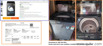 Purchased 9 months ago. Indoor used and available with original invoice and box pack 