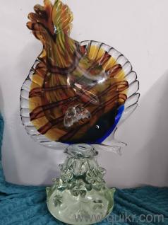 art glass crystal exotic fish 