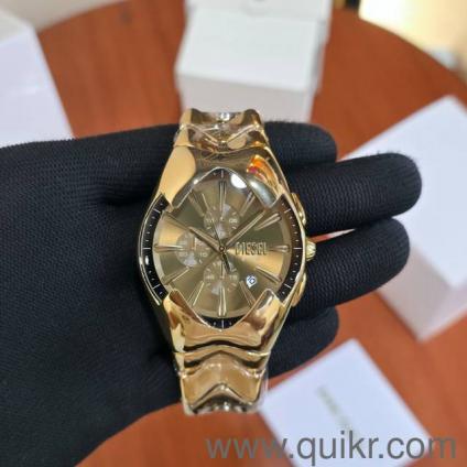 DIESEL Mercurial Analog Watch For Men DZ4681 Gold