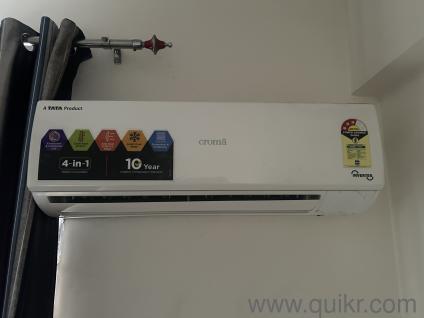 Croma (Tata) 1 Ton 3-Star Inverter Split AC - 2022 MoDel copper coil