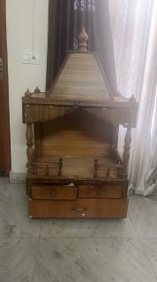Pooja mandir made by sheesham wood heavy and strong