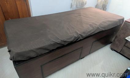 Single Cot Bed with two Drawer Storage