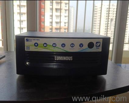 Selling luminous inverter eco volt 850. Excellent working condition. Brand new (just 4 months ). Warranty  card available.