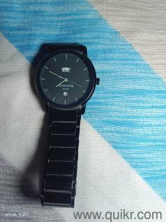 Sonata Sleek Watch  Black Stainless Steel | Good Condition | 950