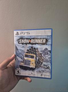 Snow Runner PS5 new disc seal opened