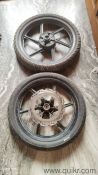 Tvs Alloy wheel front and back