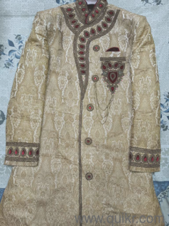 Sherwani for Party and marriages. 1 time used only
