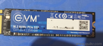 256gb nvme sata hard disk 100% health