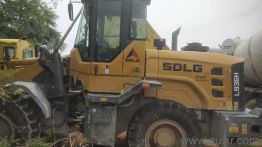 3.5 ton Used Wheel loader With side tilt bucket attachment