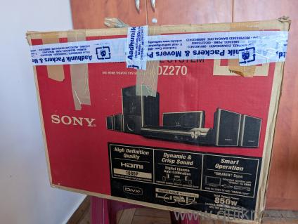 Sony 5.1 home theatre system barely used and in excellent condition for sale