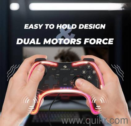 There is a new gamepad and the one with Rgb Light and vibration motor