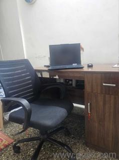 Wooden Office Table & Office Revolving Chair