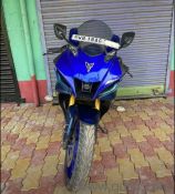 Used Yamaha YZF R15 V4 Racing Blue 2022 Model Images