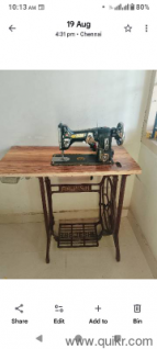 usha and Rajesh embroidery and Normal stitching machine for Sale 