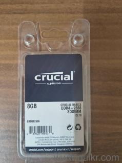 Crucial 8GB DDR4 2666MHz Laptop RAM New