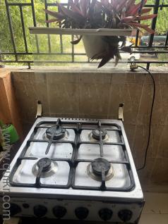 Cooking range. Good working