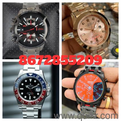  Men Branded Watches For Men,Replica Watches For Men & Women All TYps Laxuary Branded WAtch (C.O.D) Availeble all india ship. 