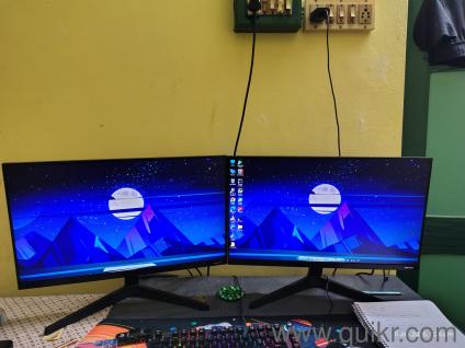 Samsung 24-Inch Full HD Monitors (2 Units)  75Hz, Excellent Condition