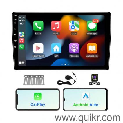 Car android player with apple carplay and android auto. Wireless connectivity bluetooth etc