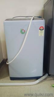 Haier 6.5 kg Fully Automatic Top Load Washing Machine Grey