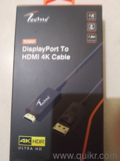 DisplayPort to HDMI 4K cable