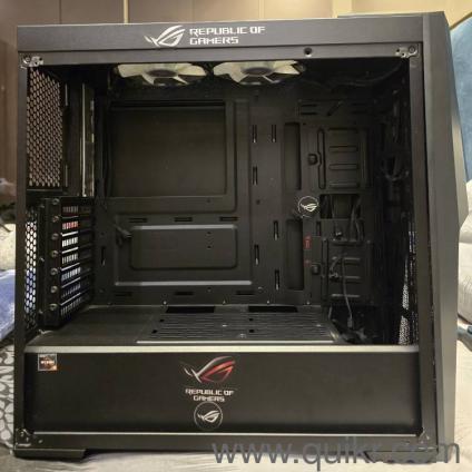 COOLER MASTER Master Box MB500 PC Cabinet, with 3 RGB case fans installed