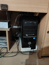 Desktop computer with hp deskjet printer scanner