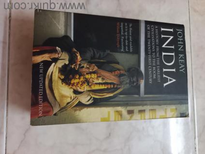 Unused popular best seller -India by John keay.