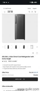 Brand New Unused Fridge Bought 5 days ago for sale