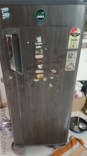 Whirlpool in good condition.  Door of freezer not there light not working rest all good