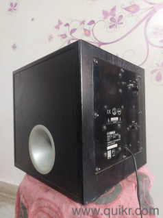 Advanced Yamaha YST SW012Subwoofer, ideal for 5.1 or any Home Theater speakers for powerful bass.      