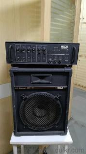 4 Speakers with Amplifiers