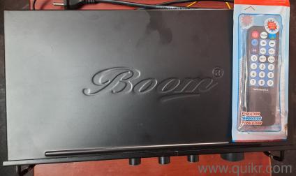 Boom amplifier with USB fm and remote