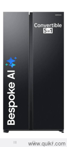 Samsung Brand New 653Liter Side by Side Door Refrigerator with 1 year Brand Warranty 