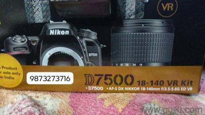 98732..73716 Nikon D7500 DSLR Camera with 18-140mm LensWITH FULL KIT