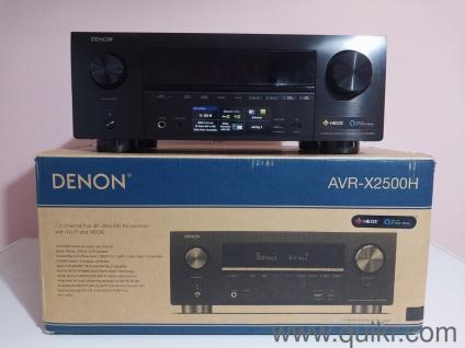 Denon AVR-X2500H A/V Receiver 4k HDMI; Network, Bluetooth; USB; WiFi 