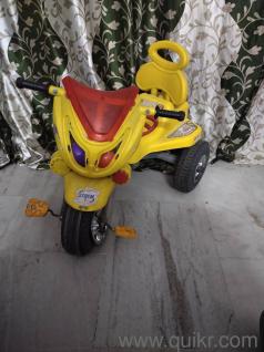 Kids Bike Tricycle (Yellow) 