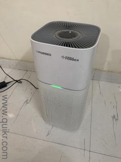 Smart air purifier with AQI display, turbo fan for fast air purification and self timer for night.