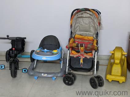 4 baby furniture walker pram tricycle and rocking horse