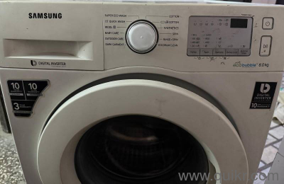 8kg eco-bubble fully automatic washing machine in perfect condition for sale. 