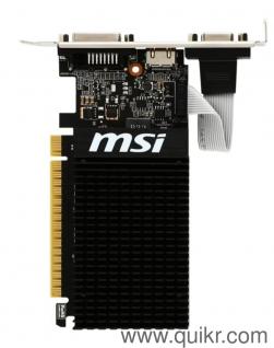 MSI GT 710 2 GB DDR3_sdrampci_e 2GD3H LP DDR3 Gaming Graphic Card