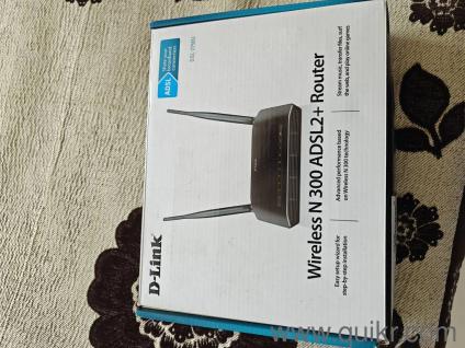 D link router barely used and in excellent condition 