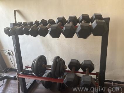Dumbell with Dumbell rack
